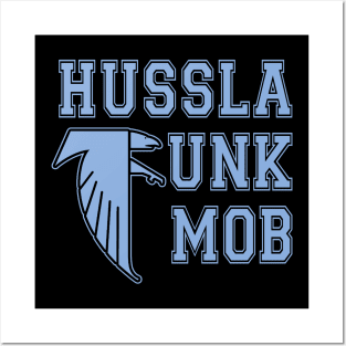 Husslafunk Mob Fermi Blue Style Posters and Art